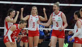 Polskie siatkarki (fot. PAP/Marian Zubrzycki)
