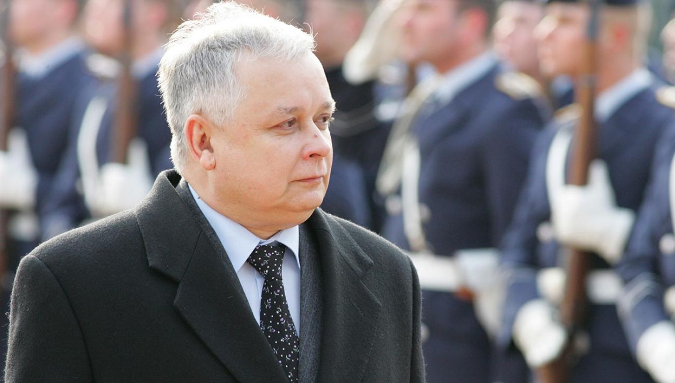 Prezydent Lech Kaczyński (fot.  Popow/ullstein bild via Getty Images)