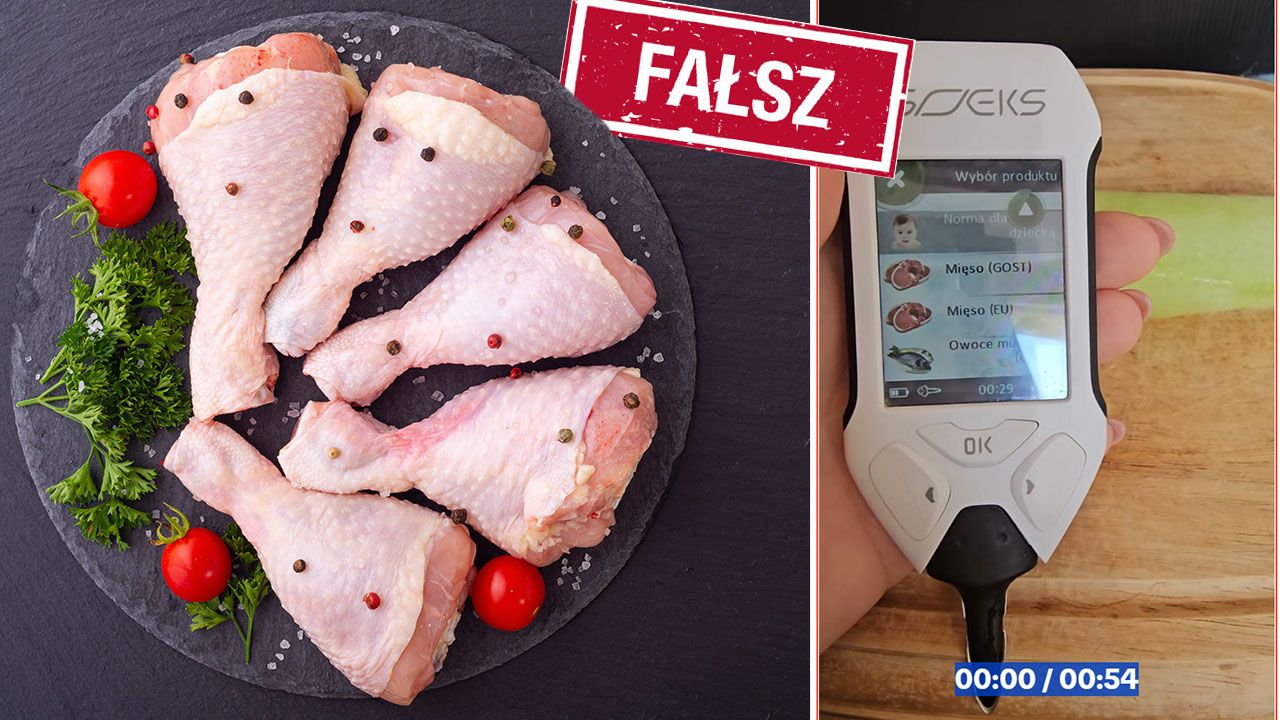 Kurczaki w ogniu… fake newsów. Mierniki żywności rosyjskiej produkcji