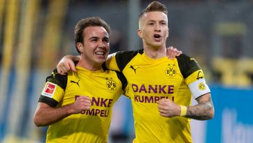Mario Goetze i Marco Reus dają w tym sezonie powody do radości kibicom BVB (fot. Getty Images)