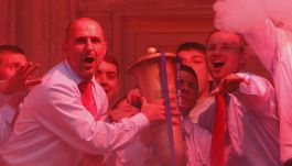 Michał Probierz i Tomasz Frankowski (fot. PAP) 