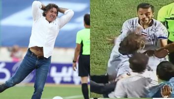 Ricardo Sa Pinto awanturował się w ostatnim meczu irańskiej ekstraklasy (fot. Getty Images/Twitter) Ricardo Sa Pinto awanturował się w ostatnim meczu irańskiej ekstraklasy (fot. Getty Images/Twitter)