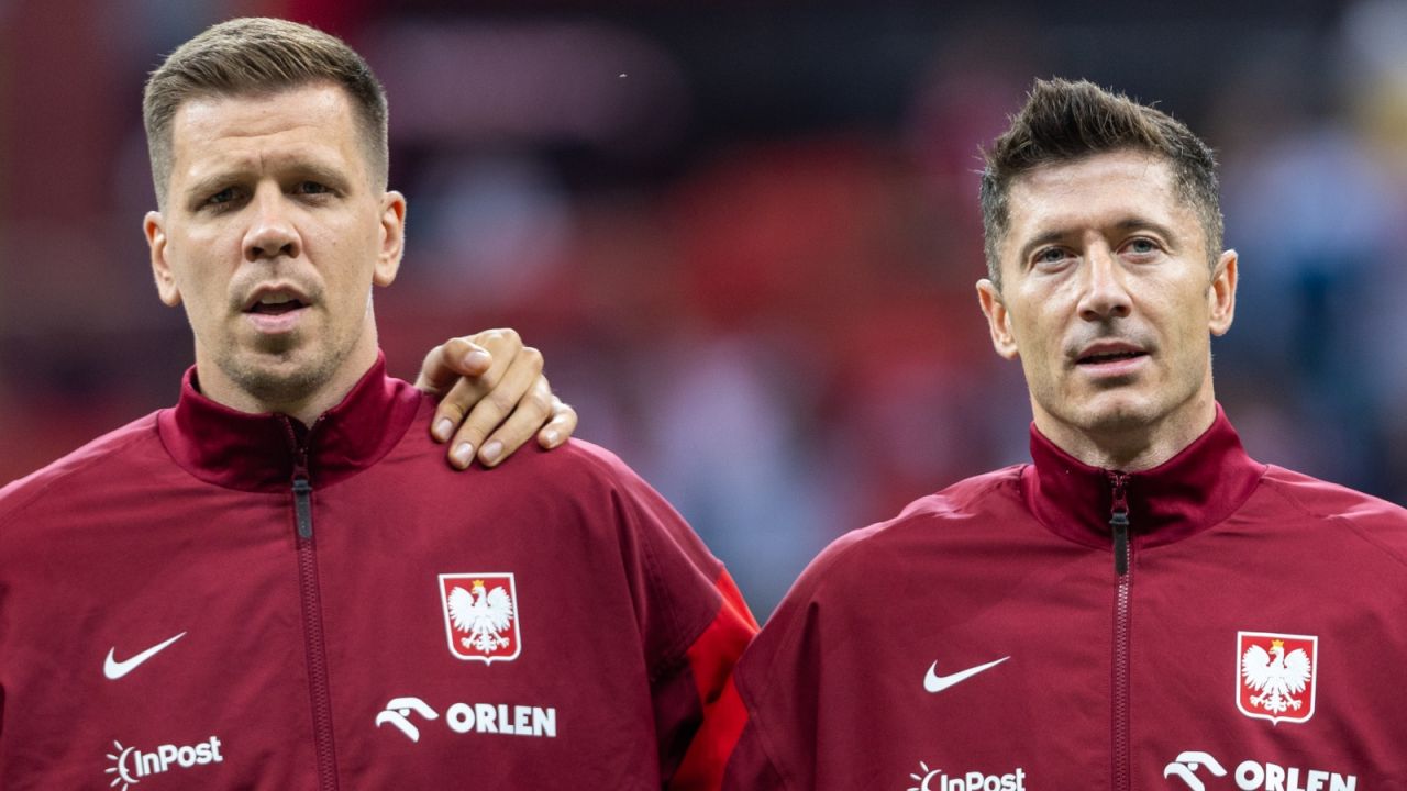 Wojciech Szczęsny i Robert Lewandowski niebawem zagrają razem w klubie (fot. Getty).