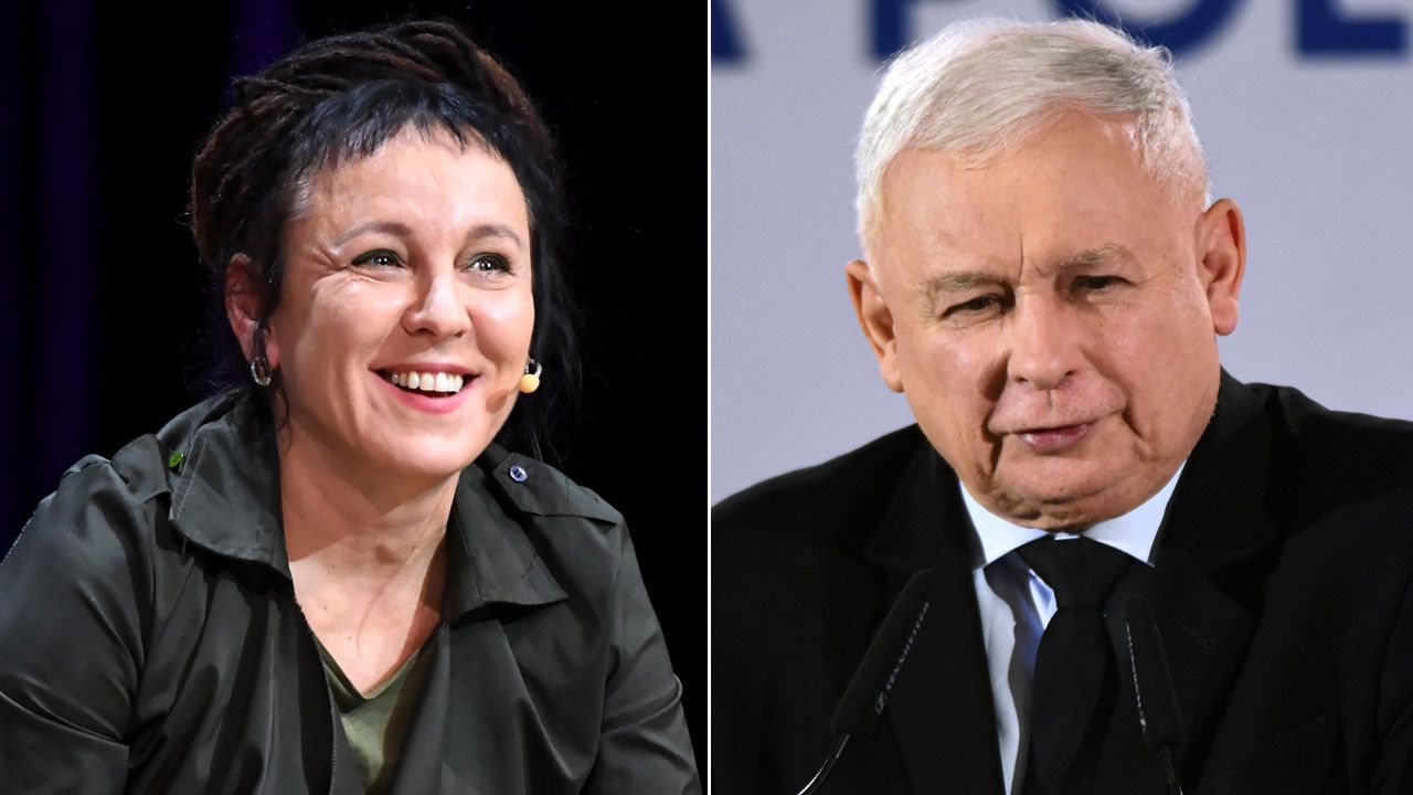Ranking otwiera prezes PiS i Olga Tokarczuk (fot. PAP/Jacek Bednarczyk/PAP/Darek Delmanowicz) Ranking otwiera prezes PiS i Olga Tokarczuk (fot. PAP/Jacek Bednarczyk/PAP/Darek Delmanowicz)