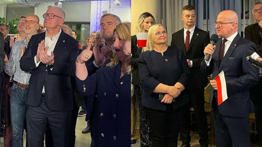 Komentarze, wyniki wyborów prezydenckich 2025 (fot. TVP3 Poznań)