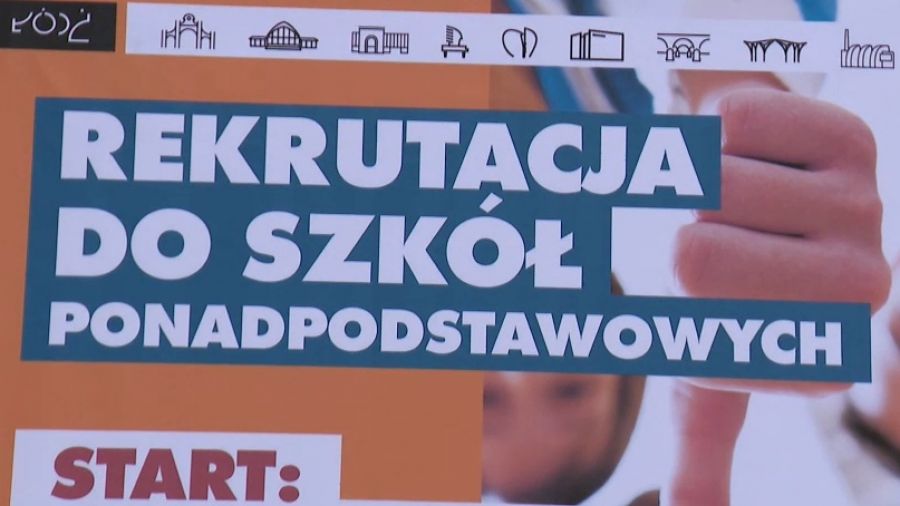 Rekrutacja do szkół ponadpodstawowych. Od kiedy i jakie są nowe kierunki?/Fot. TVP3 Łódź