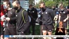 Polonia Warszawa wróciła do treningów (fot. TVP)