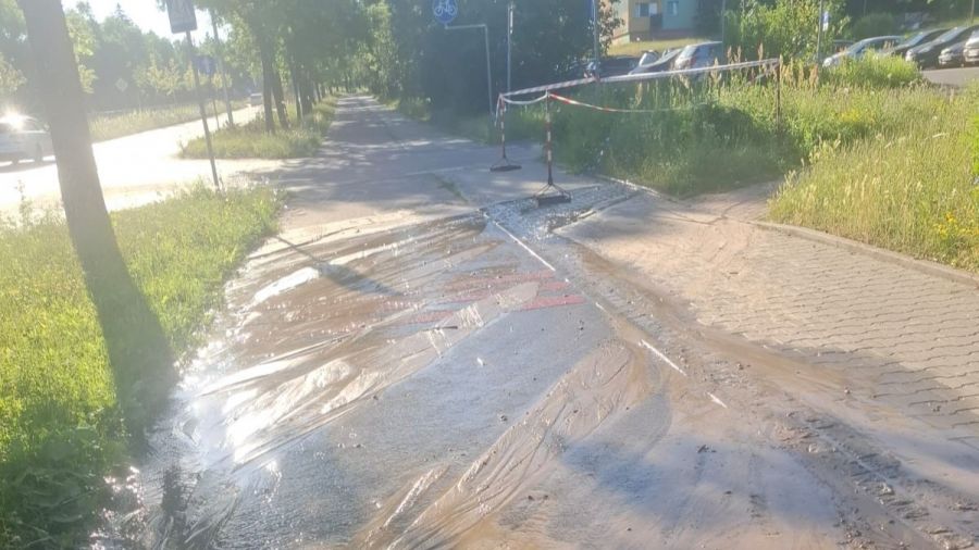 Awaria wodociągu w rejonie ul. Orkana. Może wystąpić brak wody