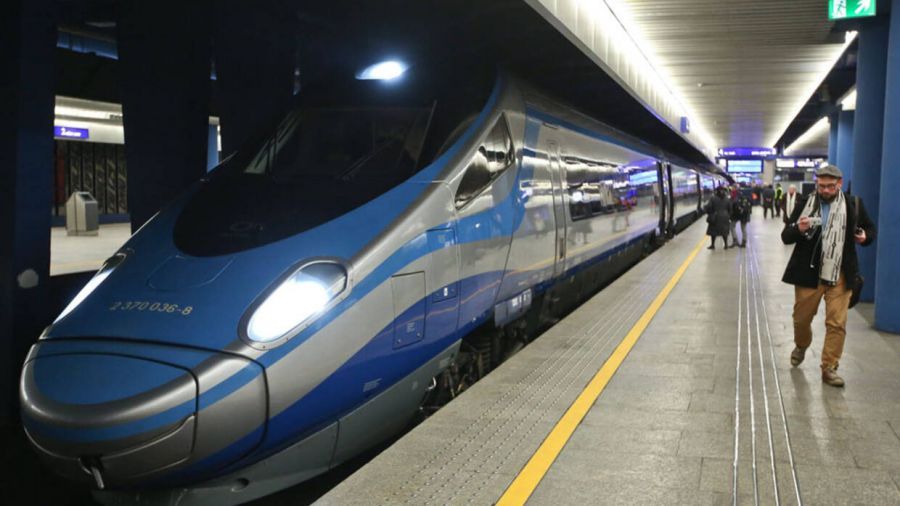 Pendolino, Warszawa, Poznań, Świnoujście (fot. zdjęcie ilustracyjne/PAP/Rafał Guz)