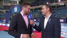 Kamil Bortniczuk w rozmowie z TVP Sport (fot. TVP Sport)