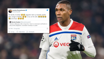 Marcelo w barwach Olympique Lyon (fot. Getty)