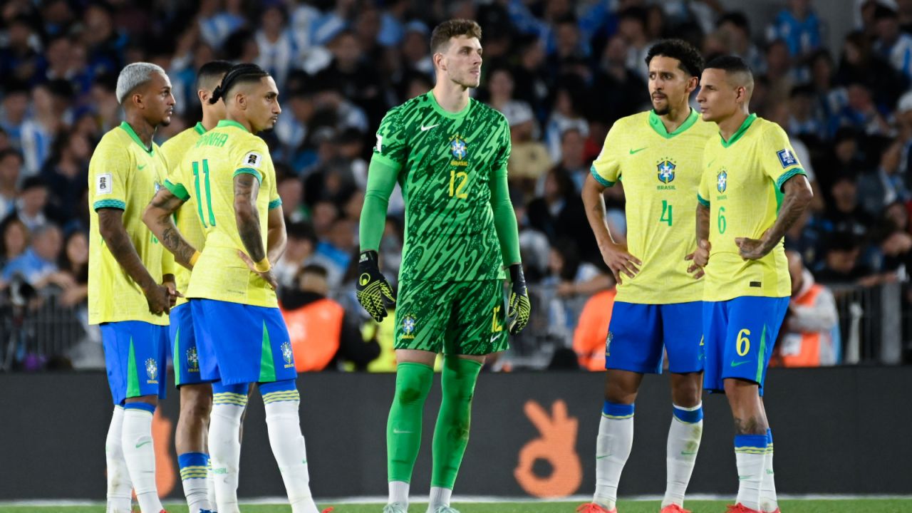 Piłkarska reprezentacja Brazylii (fot. Getty Images)