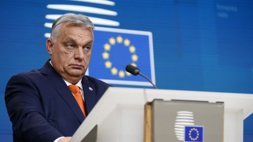 Премьер-министр Венгрии Виктор Орбан на пресс-конференции после заседания Европейского совета. Брюссель, Бельгия. 19 декабря 2024 года. Фото: Pier Marco Tacca/Getty Images