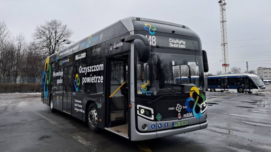 MPK w Krakowie podpisało umowę na dostawę 10 autobusów wodorowych.