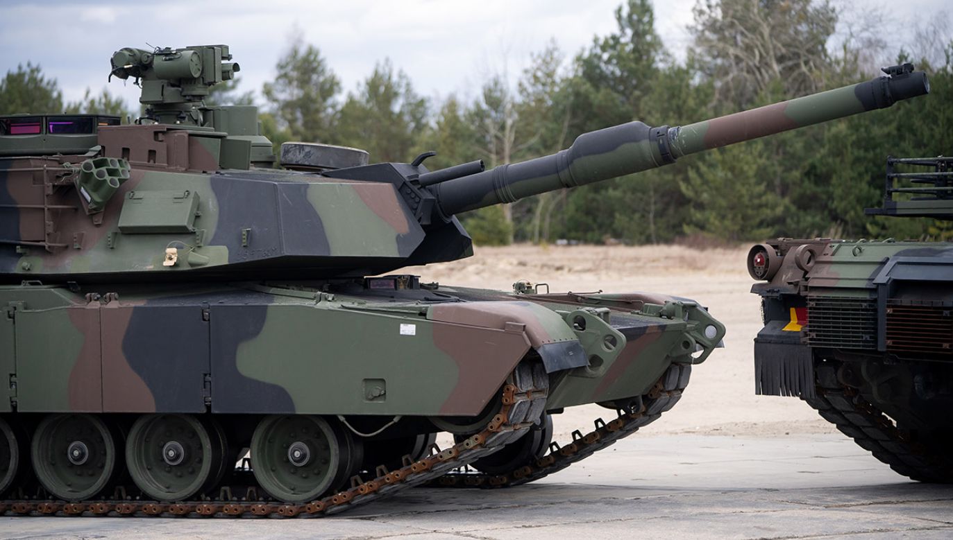Czołgi Abrams  (fot. M.Wlodarczyk/NurPhoto via Getty)