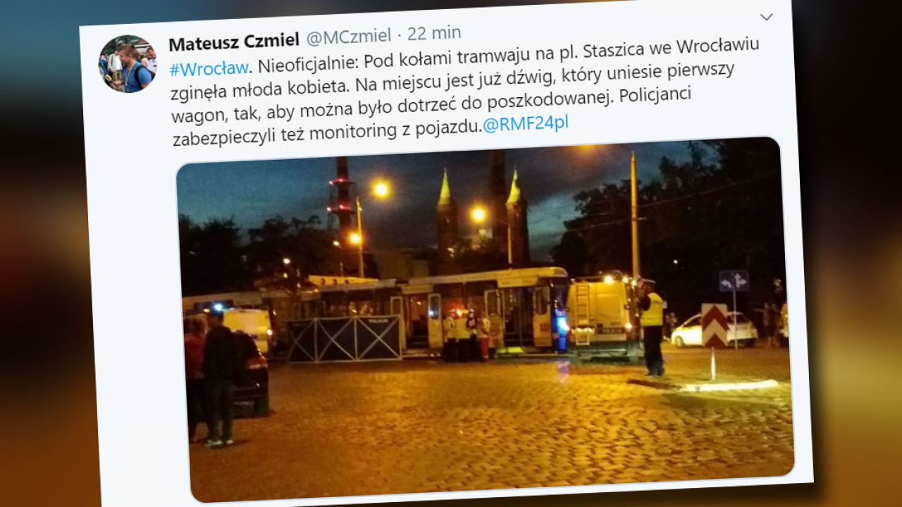 Do tragedii doszło ok. godz. 18.30 (fot. Twitter/@MCzmiel) Do tragedii doszło ok. godz. 18.30 (fot. Twitter/@MCzmiel)