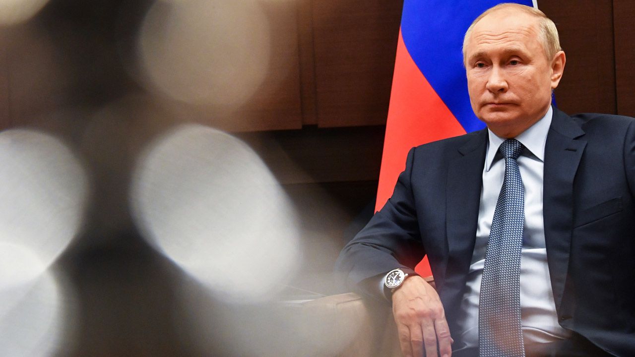 Prezydent Rosji Władimir Putin (fot. PAP/EPA/Y.BIYATOV/SPUTNIK/KREMLIN POOL)