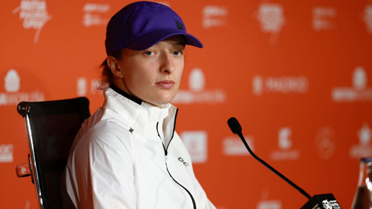 Konferencja Igi Świątek [transmisja, na żywo, online, live stream