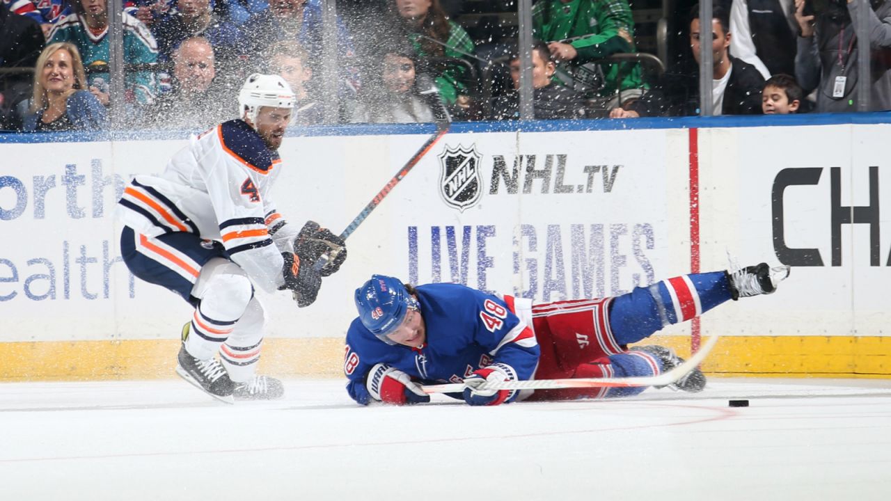 Hokej NHL New York Rangers Edmonton Oilers 14 SKRÓT TVP SPORT