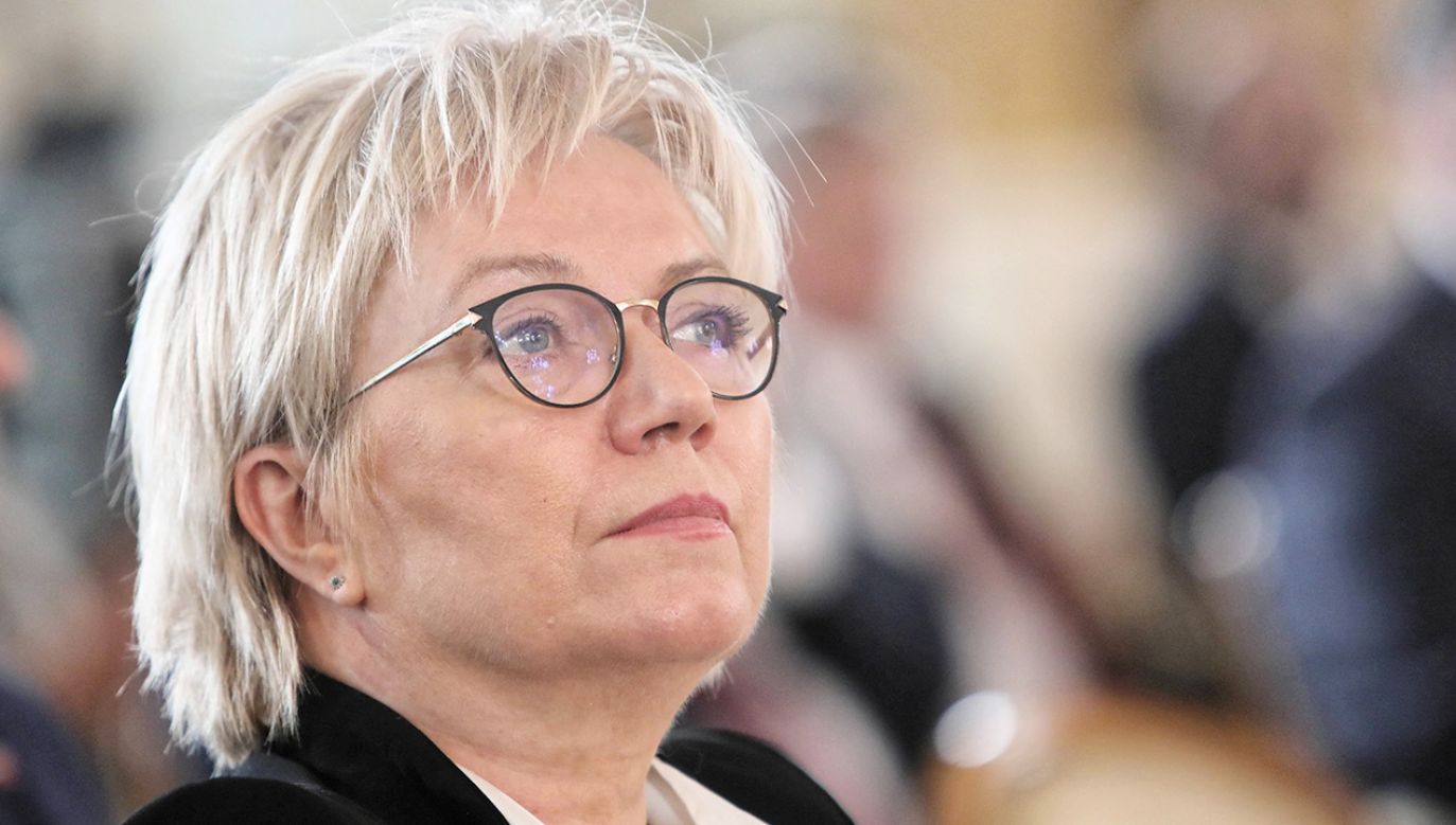 Julia Przyłębska zabrała głos ws. działań Rosji (fot.  PAP/Wojciech Olkuśnik)