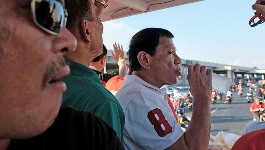 Duterte wydał bezlitosną wojnę terrorystom (fot. Jes Aznar/Getty Images)