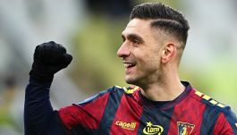 Efthymios Koulouris zostanie najskuteczniejszym zawodnikiem PKO BP Ekstraklasy w XXI wieku? Pogoń Szczecin może mieć rekordzistę (fot: PAP)