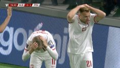 Albania – Polska (fot. TVP)