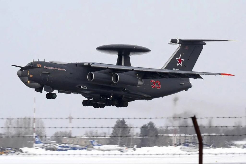 Самалёт-лакатар А-50. Здымак мае ілюстрацыйны характар. (Фота: Мінабароны Расеі)
