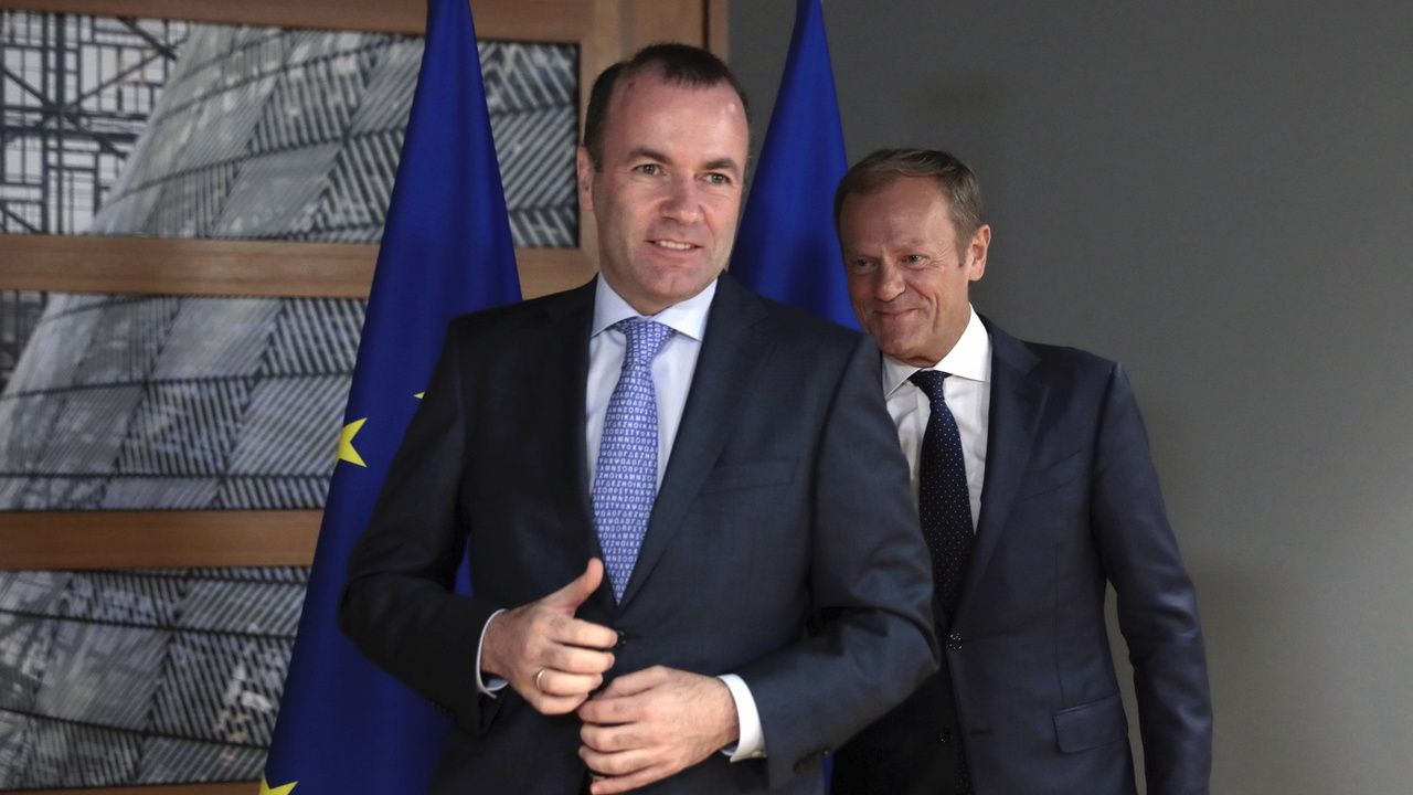 Szef Europejskiej Partii Ludowej Manfred Weber (fot. EPA/VIGINIA MAYO /PAP/EPA) Szef Europejskiej Partii Ludowej Manfred Weber (fot. EPA/VIGINIA MAYO /PAP/EPA)