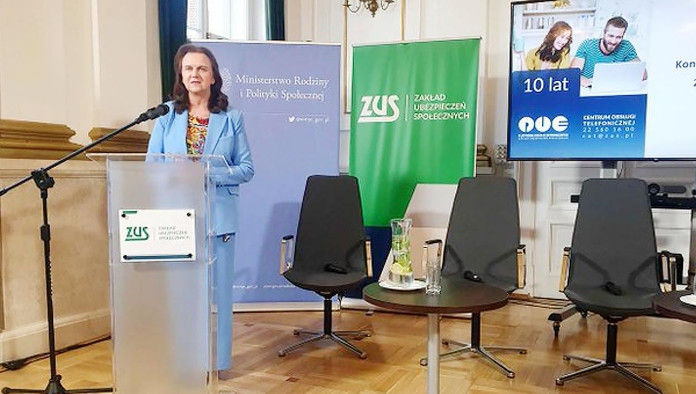 Prof. Gertruda Uścińska (fot. TT/ZUS)