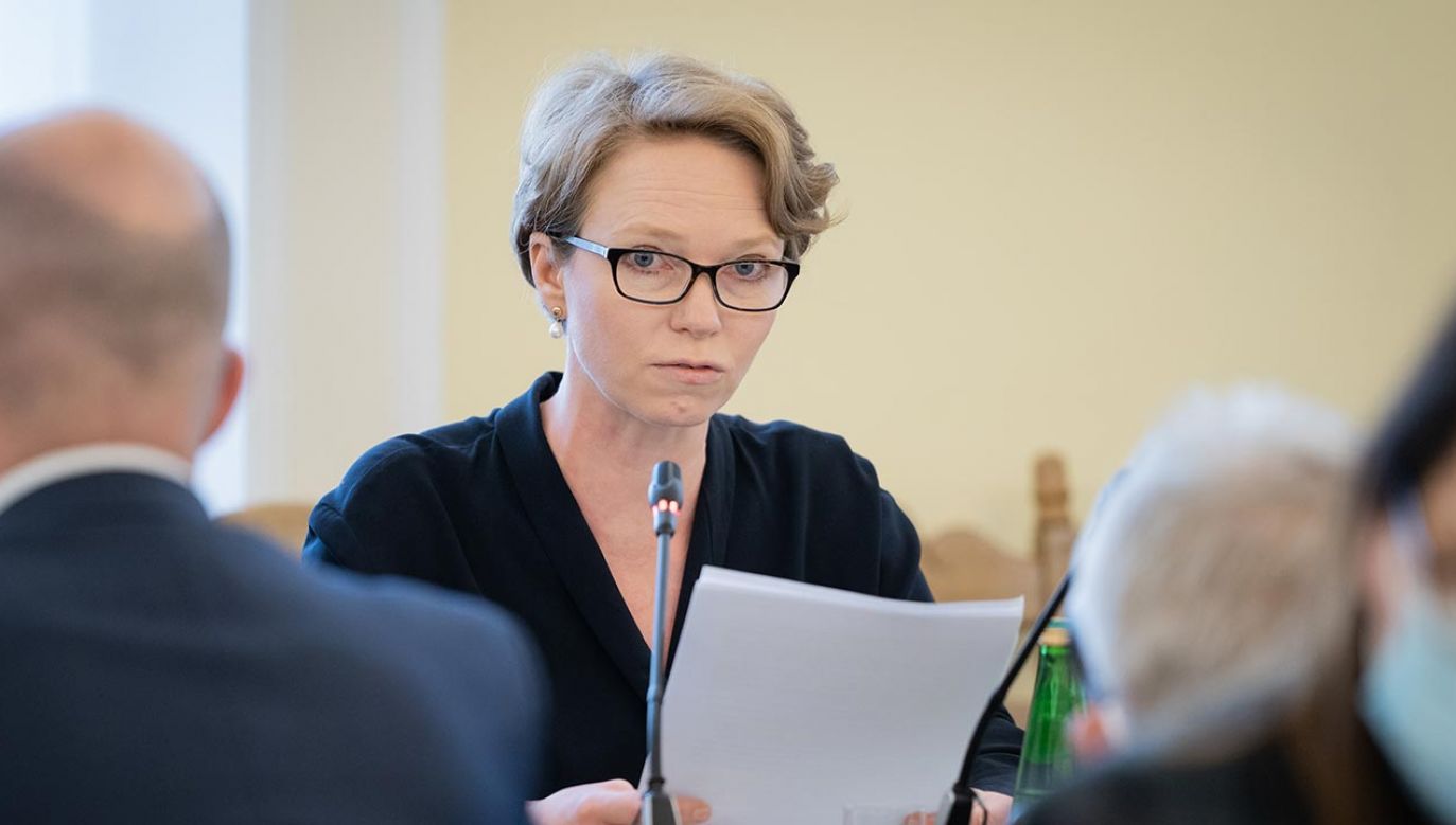 Wiceprezes NBP Marta Kightley (fot. Mateusz Wlodarczyk / Forum)