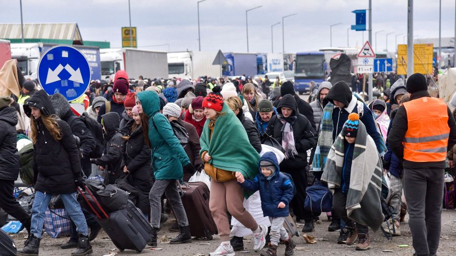 Ponad Milion Uchodźców Przekroczyło Granicę Z Polską 0976