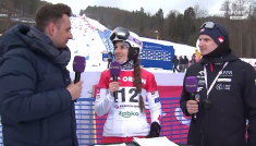 Król-Walas: jeden mały błąd zaważył o tym, że przegrałam (fot.TVP SPORT)