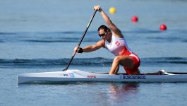 Dorota Borowska w akcji (fot. Getty)