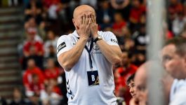 Trener Industrii Kielce Tałant Dujszebajew (fot. PAP / EPA)